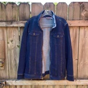 Denim and Co stretch denim jacket